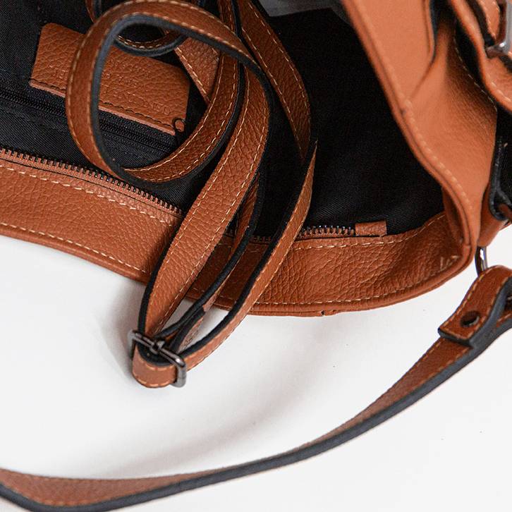Laura Di Maggio ELYN – Borsa in pelle dollaro arancio In Linea