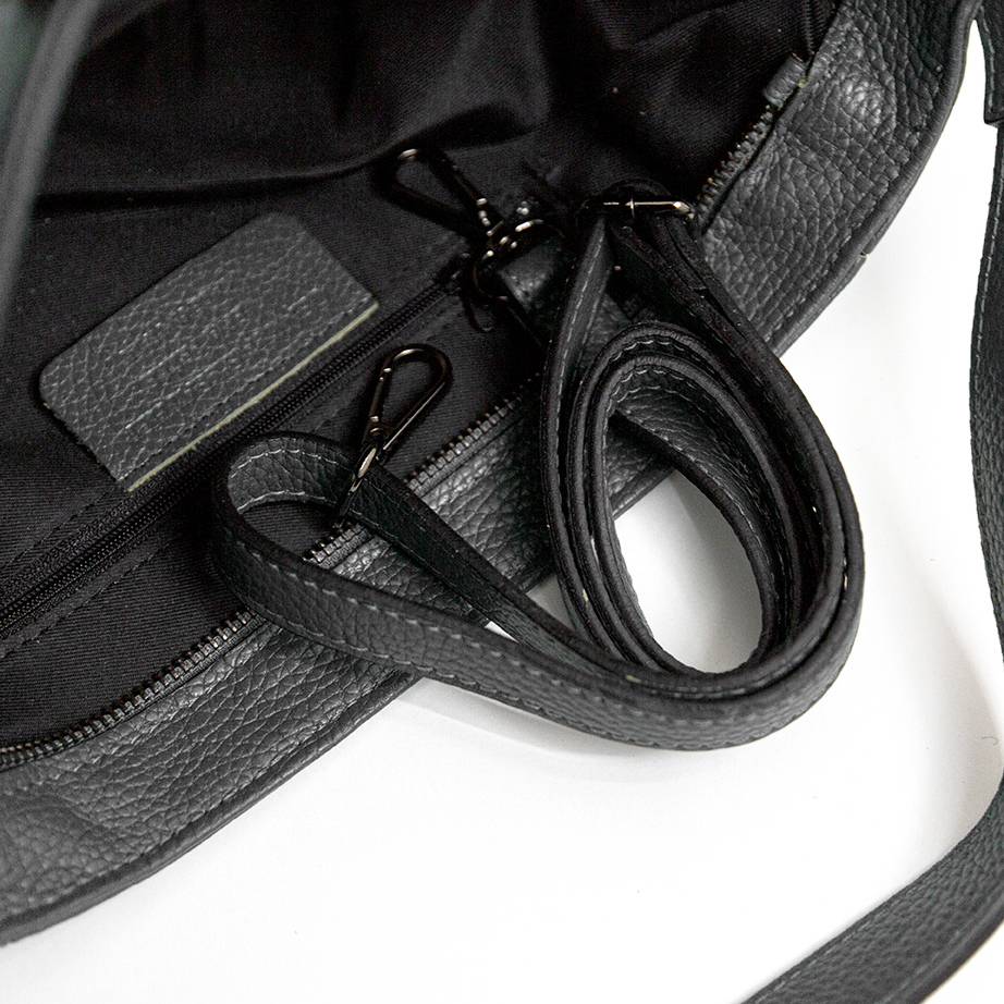 Laura Di Maggio ELYN – Borsa in pelle dollaro grigio Spedizione gratuita