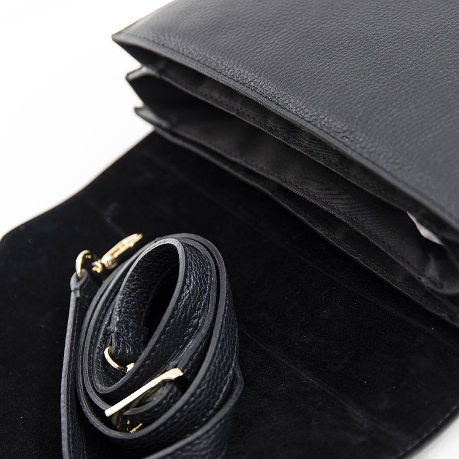 Laura Di Maggio PENNY – Postina in pelle dollaro nera Promozione