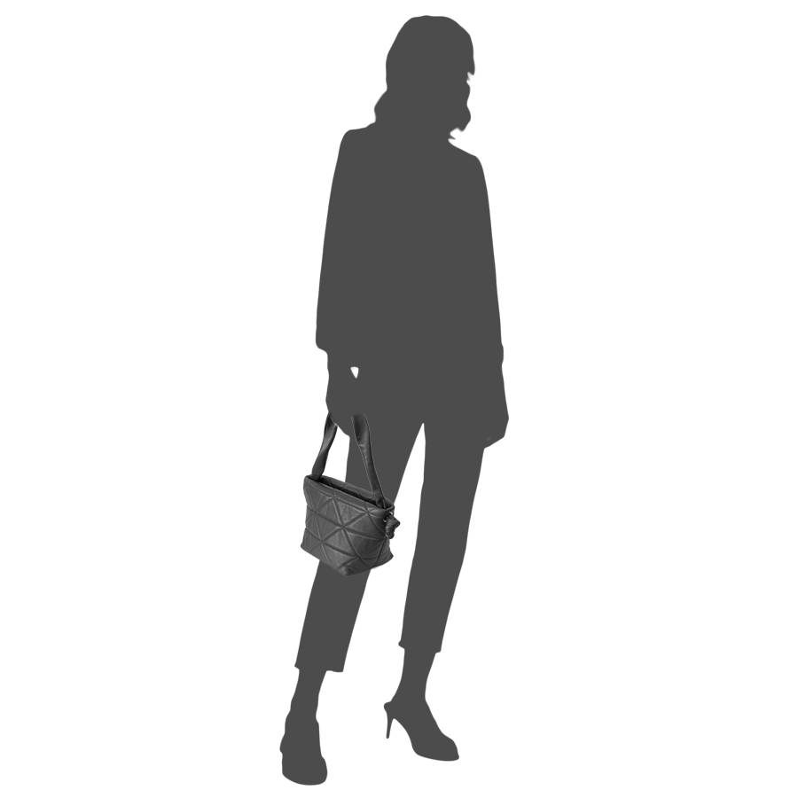 Laura Di Maggio RITA – borsa in pelle soft trapuntato nero Acquista Ora
