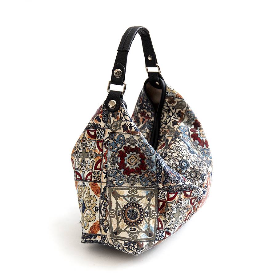 Laura Di Maggio ELSA – Sacca in pelle e tessuto multicolore Cyber Monday