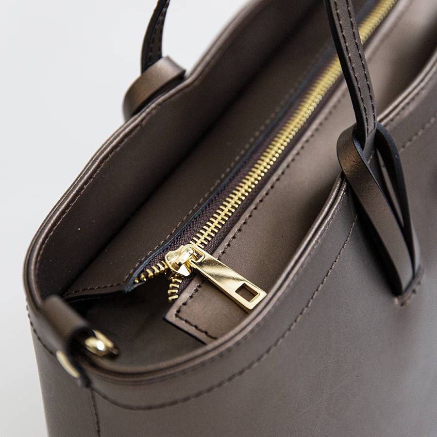 Laura Di Maggio NIKITA – Shopping in pelle elegant bronzo Vendite Flash