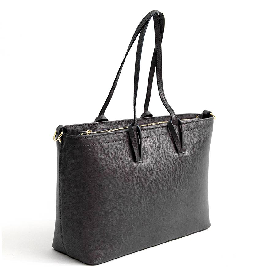 Laura Di Maggio NIKITA – Shopping in pelle saffiano nera In Saldo