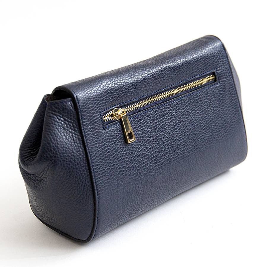 Laura Di Maggio CRETA – baguette con tracolla nastro blu notte Super sconto