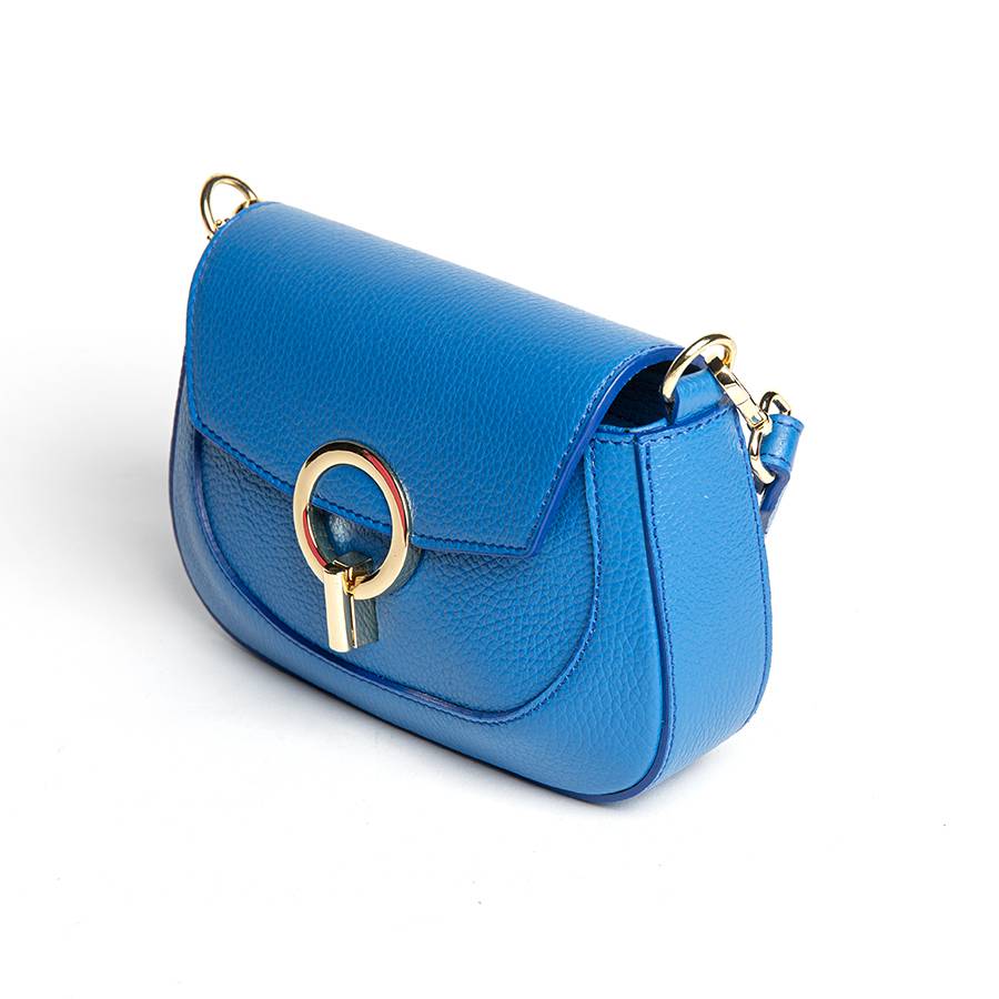 Laura Di Maggio SUSANNE – Postina in pelle dollaro blu Offerte