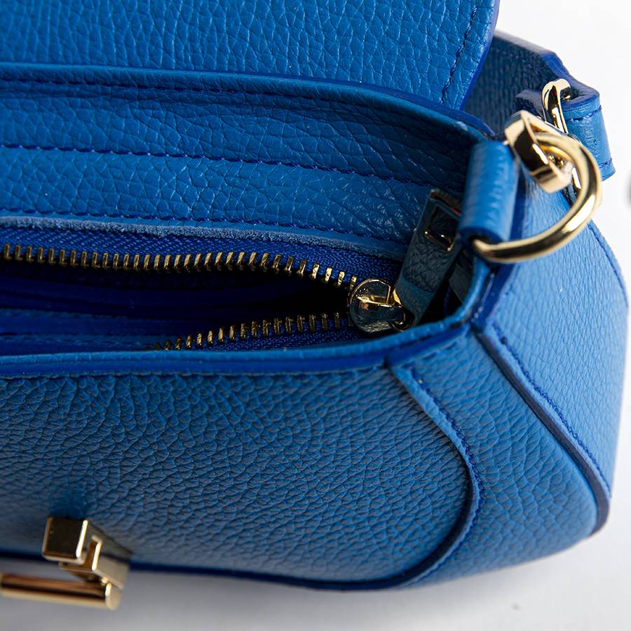 Laura Di Maggio SUSANNE – Postina in pelle dollaro blu Offerte