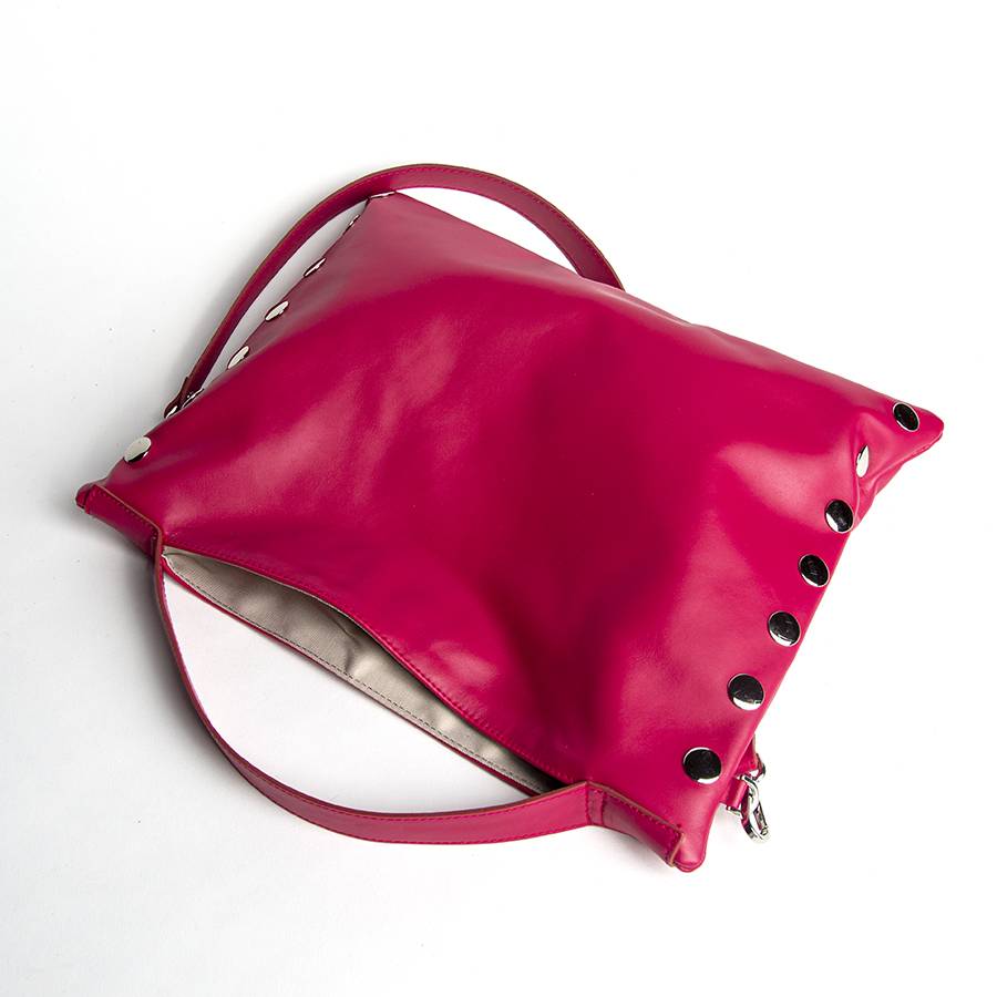 Laura Di Maggio JILLIAN MEDIUM – Borsa in pelle nappa azalea Italia