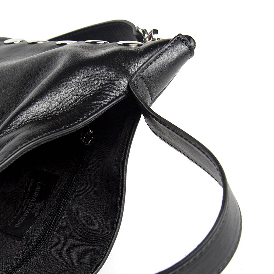Laura Di Maggio JILLIAN SMALL – Borsa in pelle nappa nera 2025
