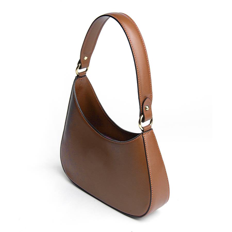 Laura Di Maggio EDI – borsa Hobo in pelle elegant cuoio Novità