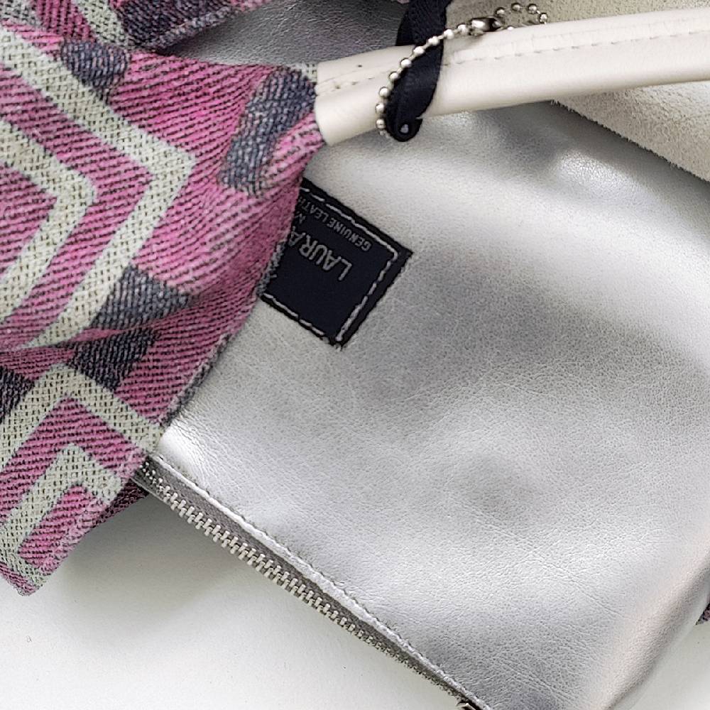 Laura Di Maggio FANTASY SAC – Sacca in tessuto stampato rosa Sconto