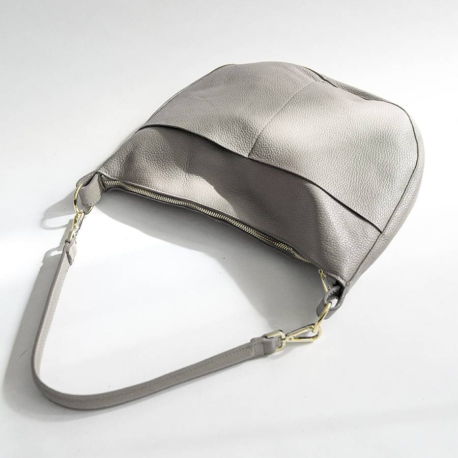 Laura Di Maggio LOREN – Sacca con tasche in pelle latte Online