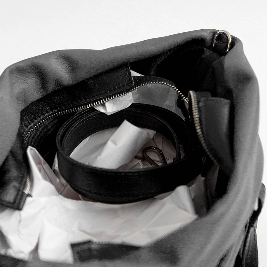 Laura Di Maggio TESSA TOTE – borsa in pelle nappa trapuntata grigia 2025