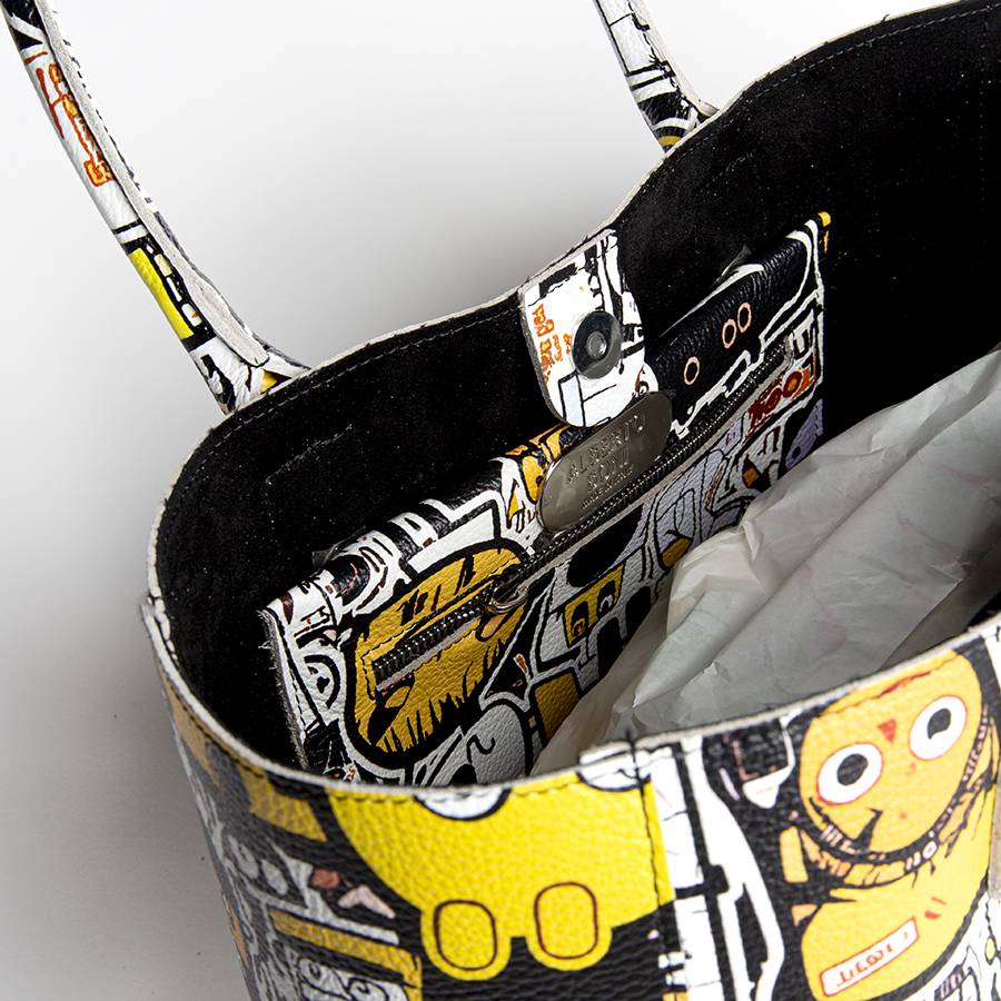 Laura Di Maggio DOODLE MAXI – Shopping in pelle serigrafata Fino al 60% di sconto
