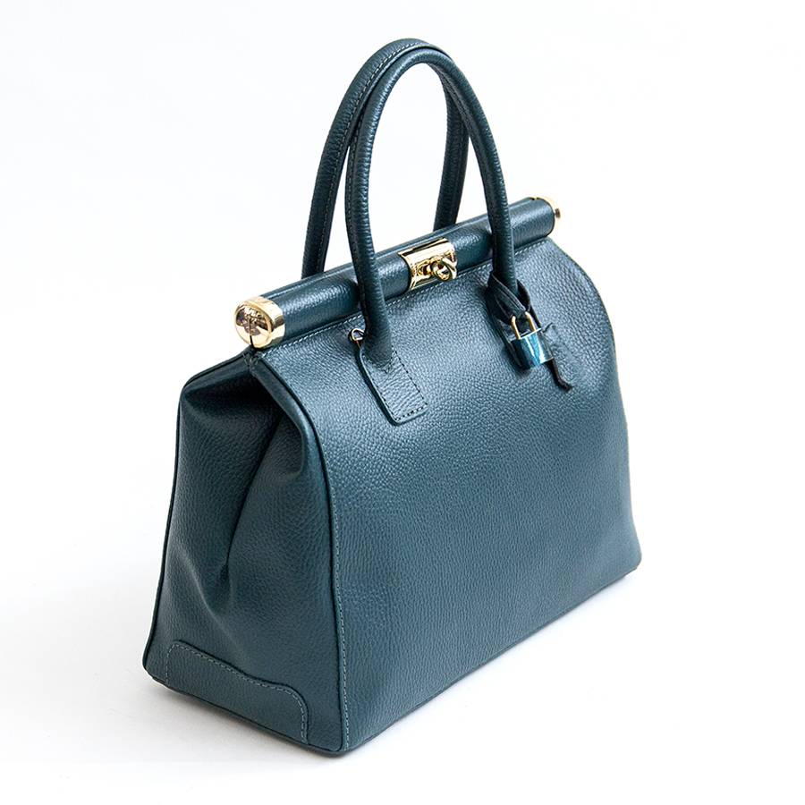 Laura Di Maggio DOCTOR – bauletto in pelle dollaro ottanio Fino al 55% di sconto