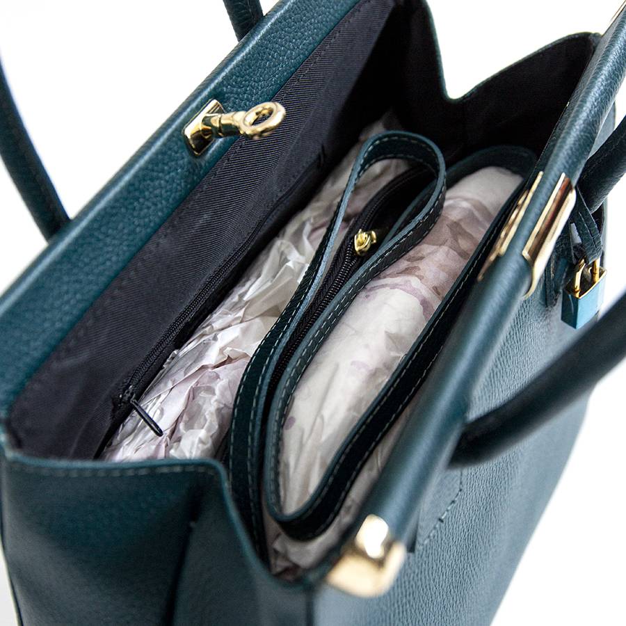 Laura Di Maggio DOCTOR – bauletto in pelle dollaro ottanio Fino al 55% di sconto