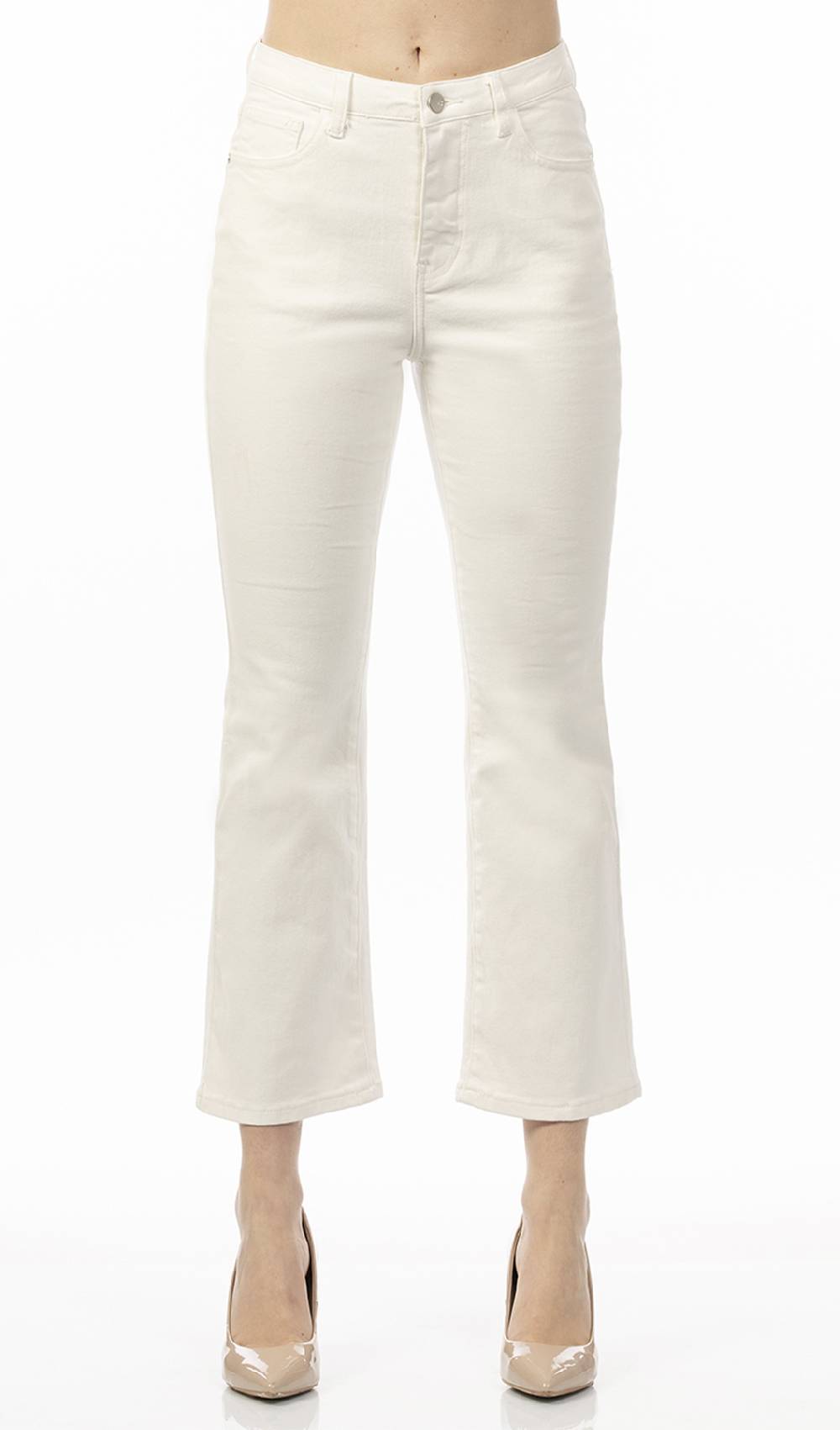 Koralline JEANS IN DENIM COLORATO Sottocosto