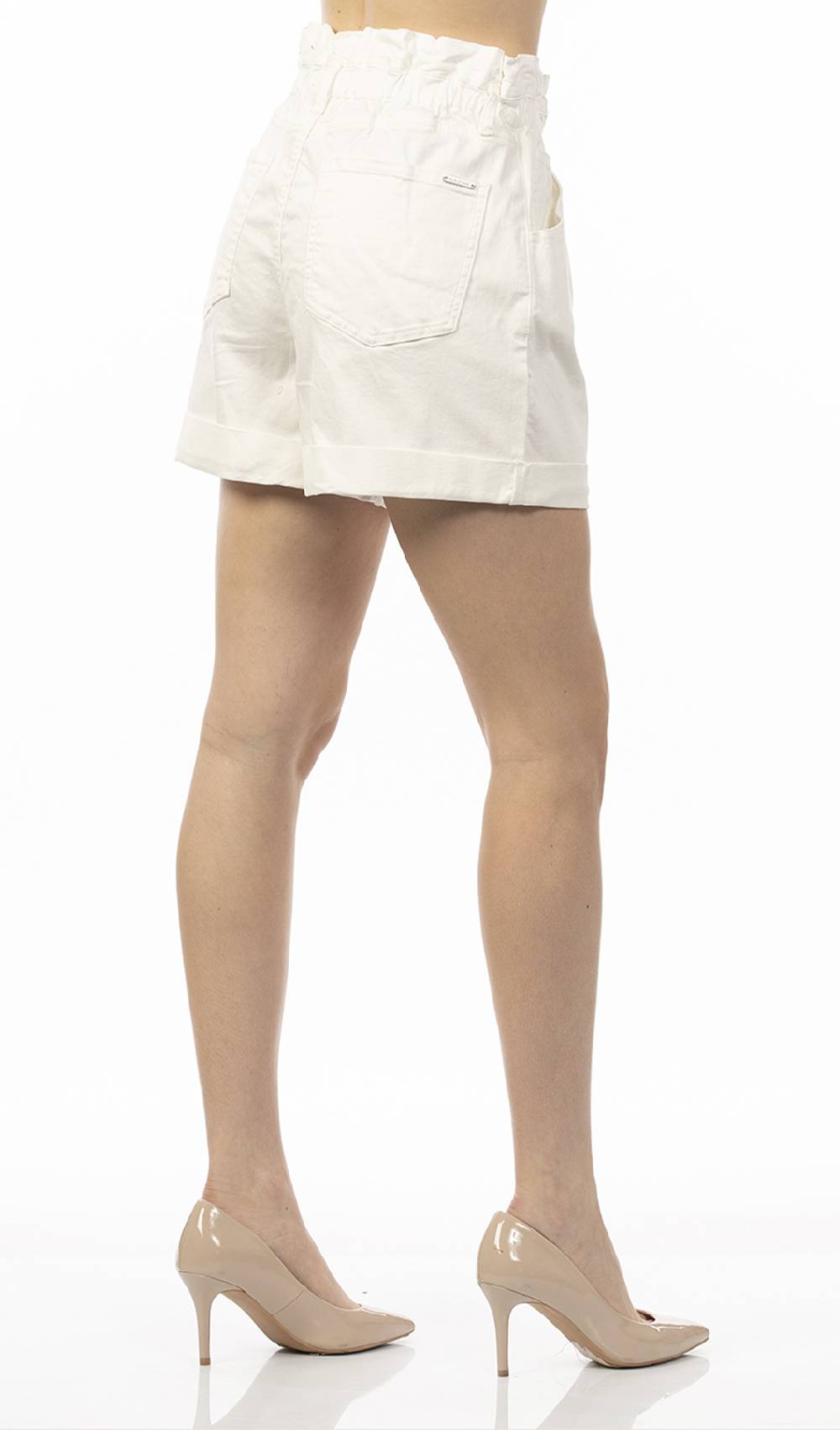Koralline SHORTS IN DENIM COLORATO Presa