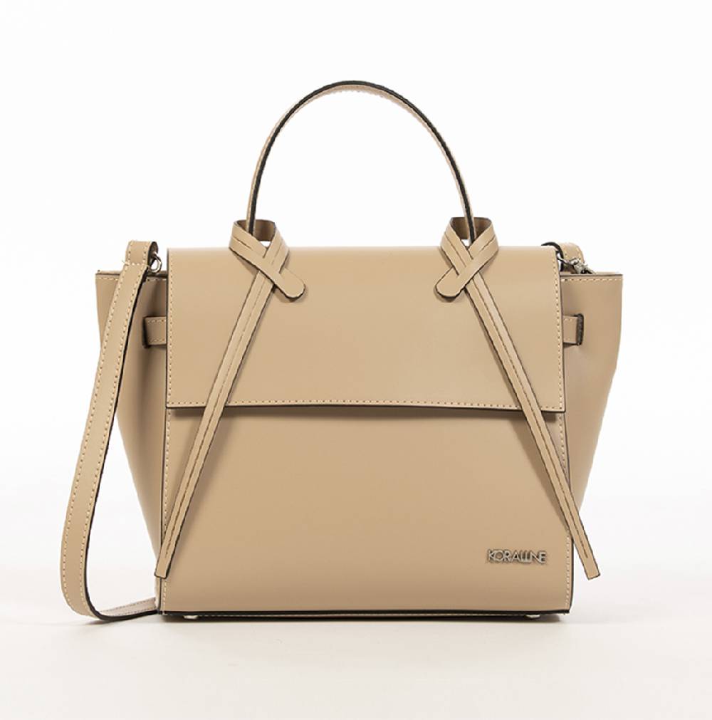 Koralline BORSA IN PELLE CON LACCETTI AL MANICO Pezzi Unici
