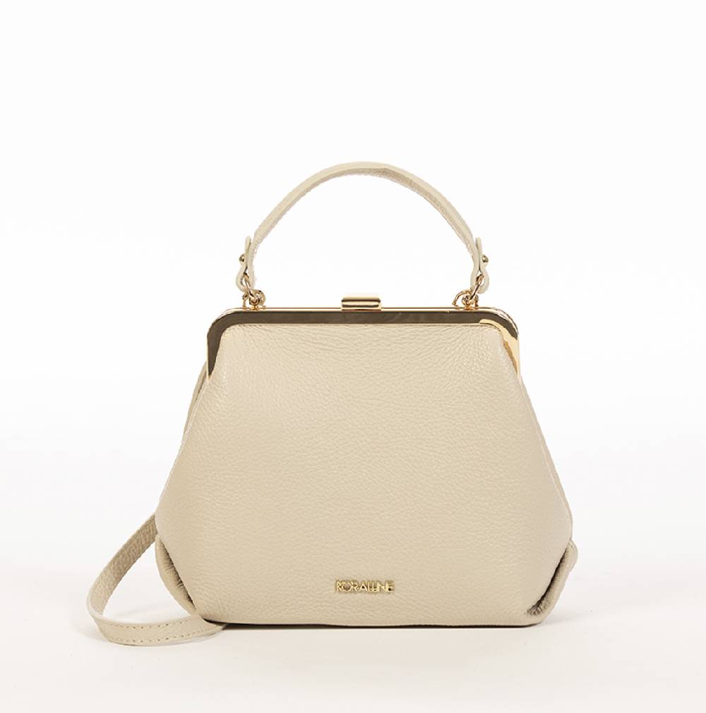 Koralline BORSA VINTAGE IN PELLE Soddisfazione Garantita