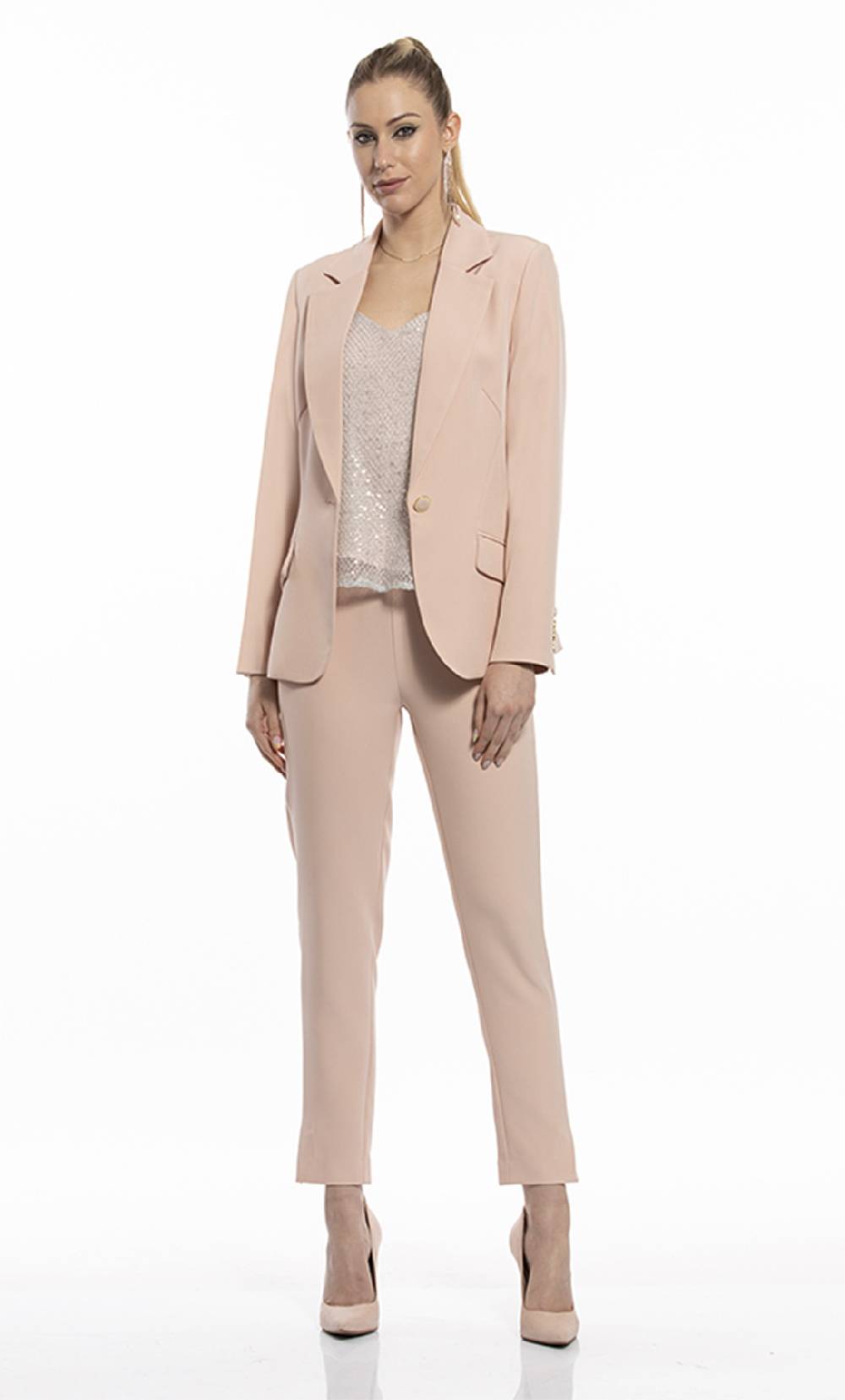 Koralline PANTALONE CON SPACCO LATERALE AL FONDO Vendita Economica