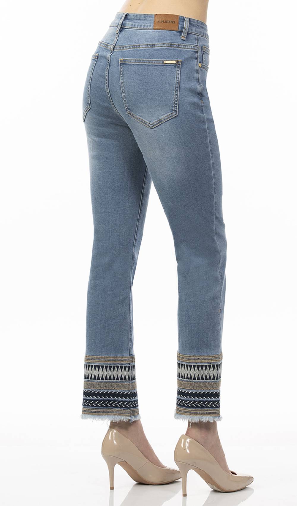 Koralline JEANS CON RICAMO AL FONDO Vendita