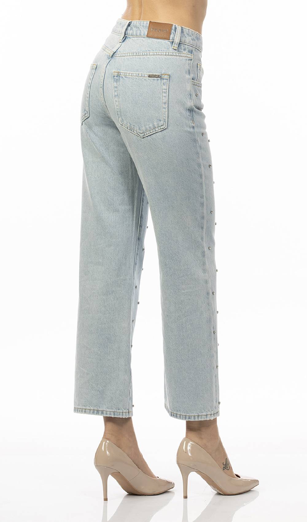 Koralline JEANS CON STRASS ALL-OVER Promozione