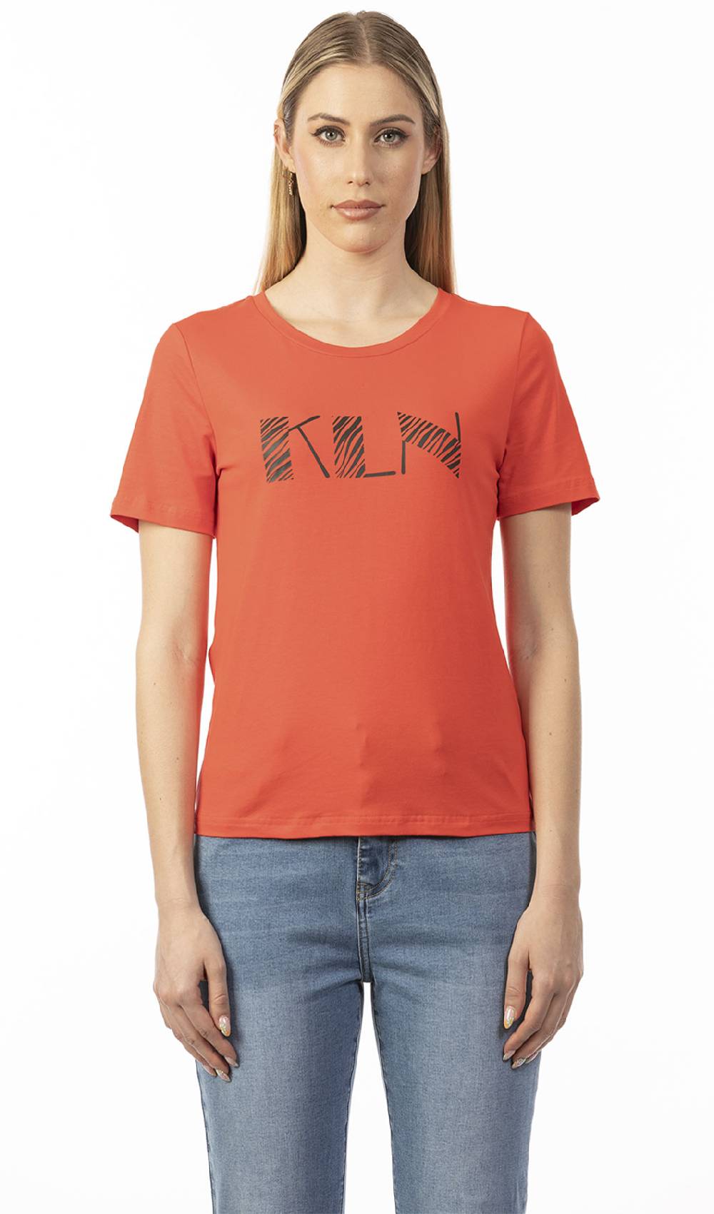 Koralline T-SHIRT CON LOGO ZEBRATO Novità