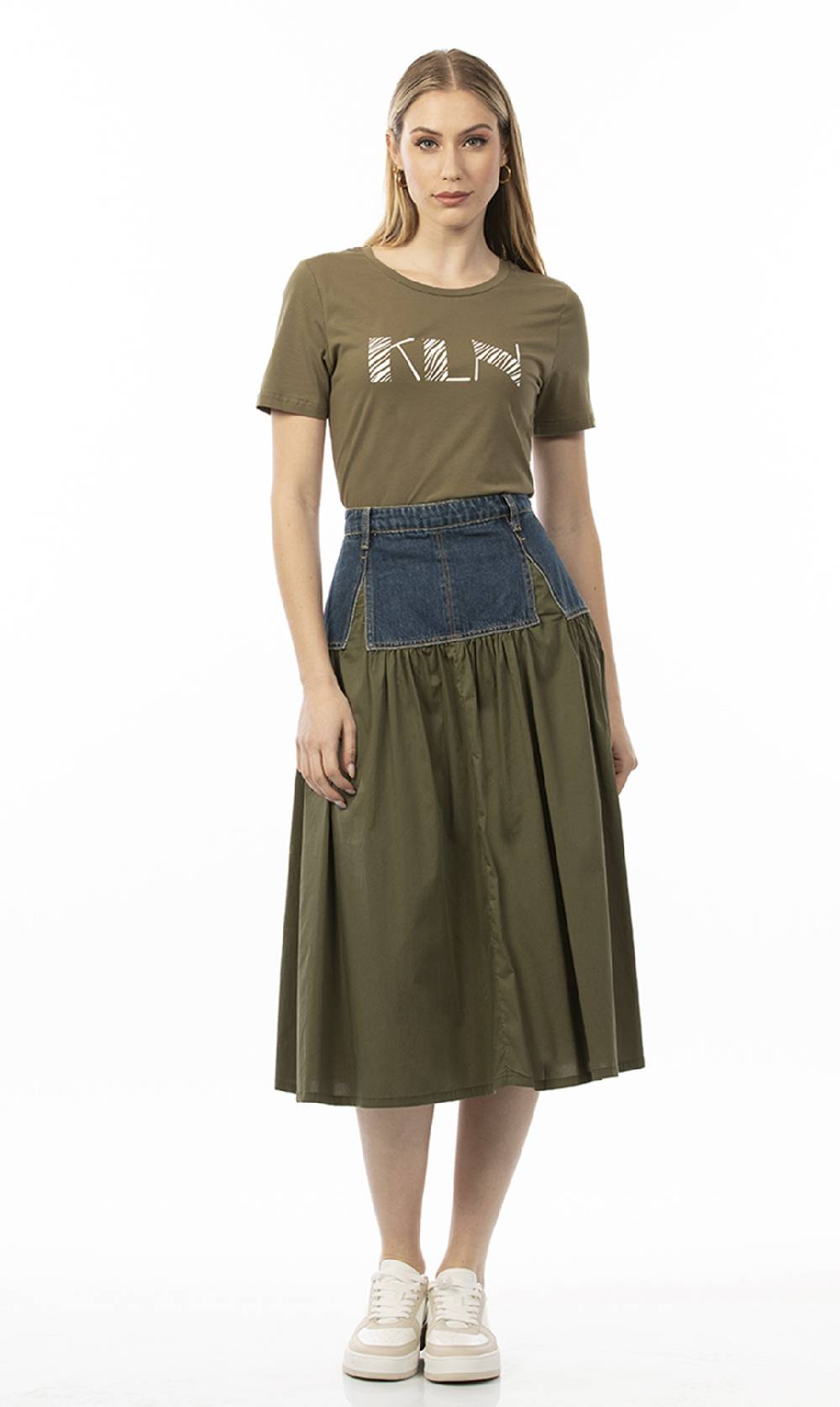 Koralline T-SHIRT CON LOGO ZEBRATO Novità