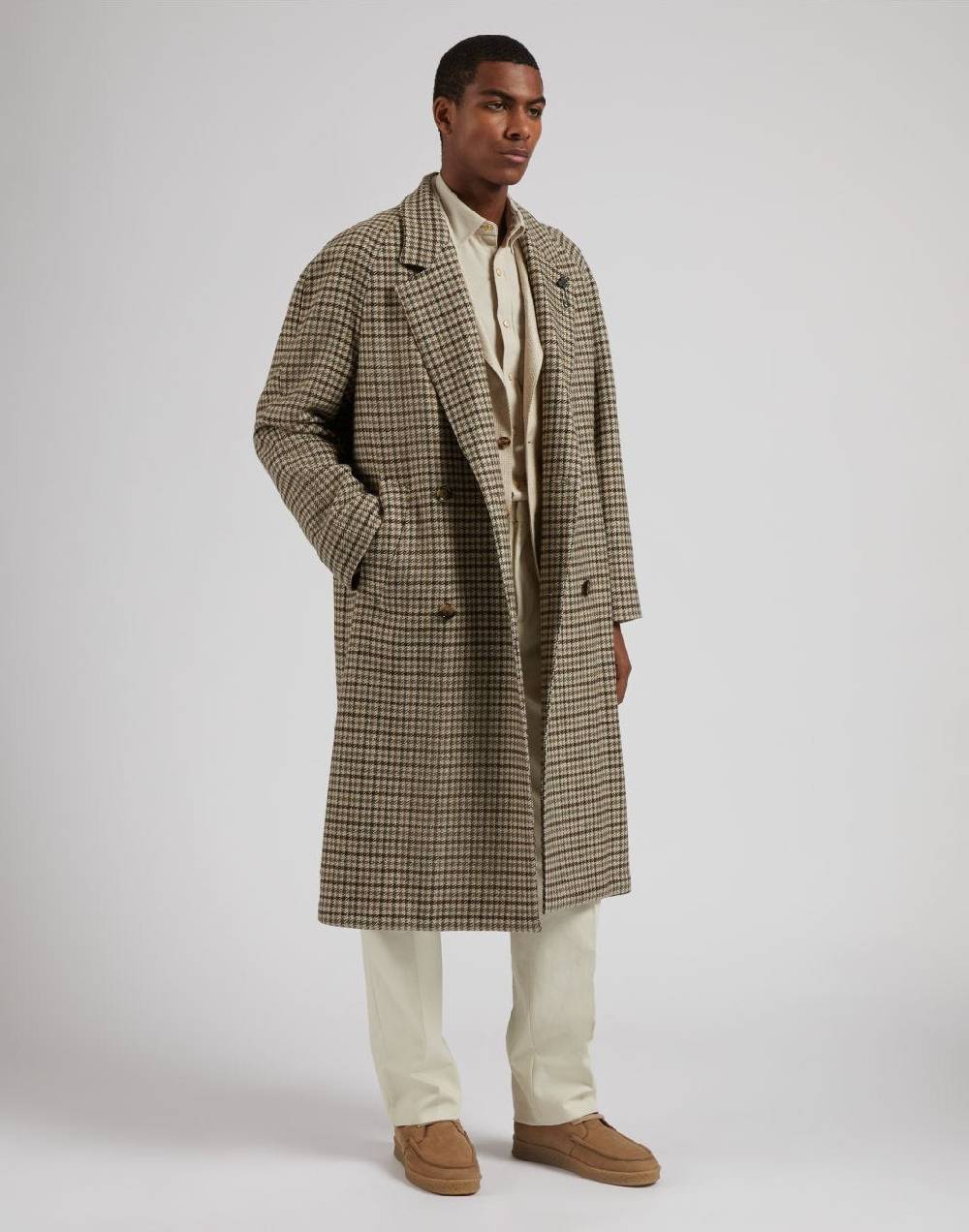 Lardini Giacca special line beige monopetto in cashmere e seta Hotsell