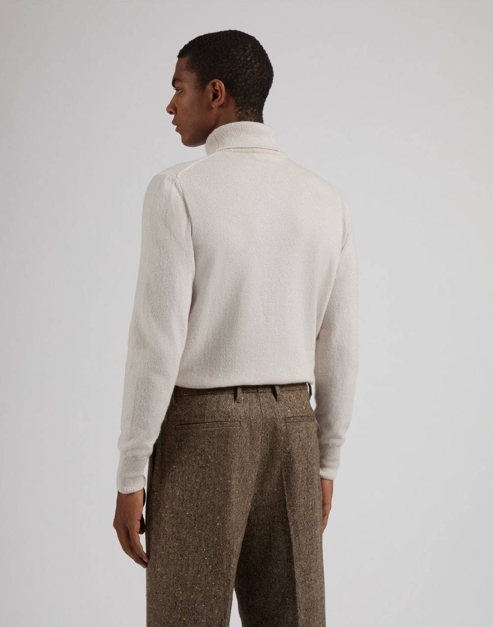 Lardini Dolcevita beige in 100% puro cashmere cariaggi Vendita Calda