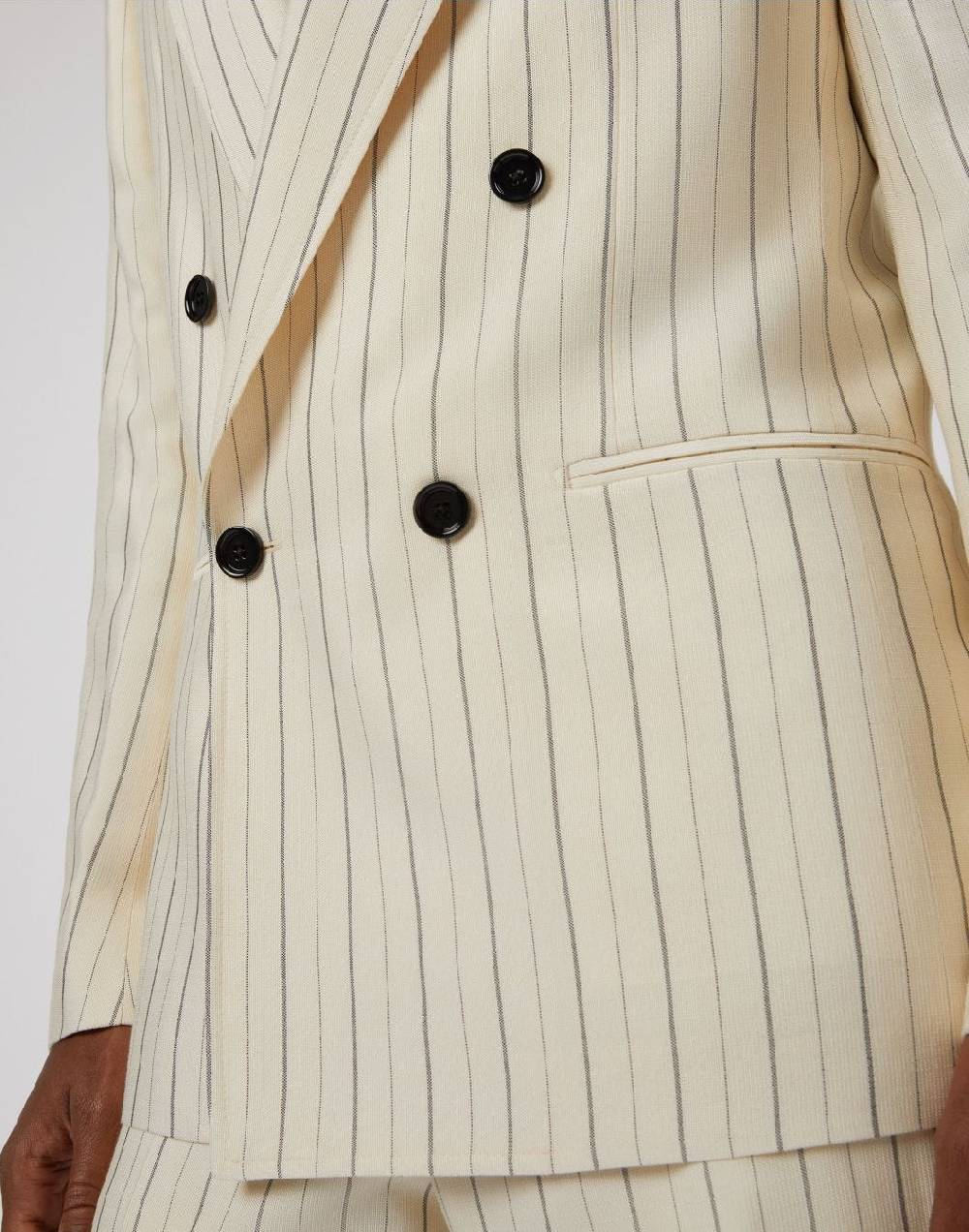 Lardini Blazer attitude gessato mosso in viscosa In Linea
