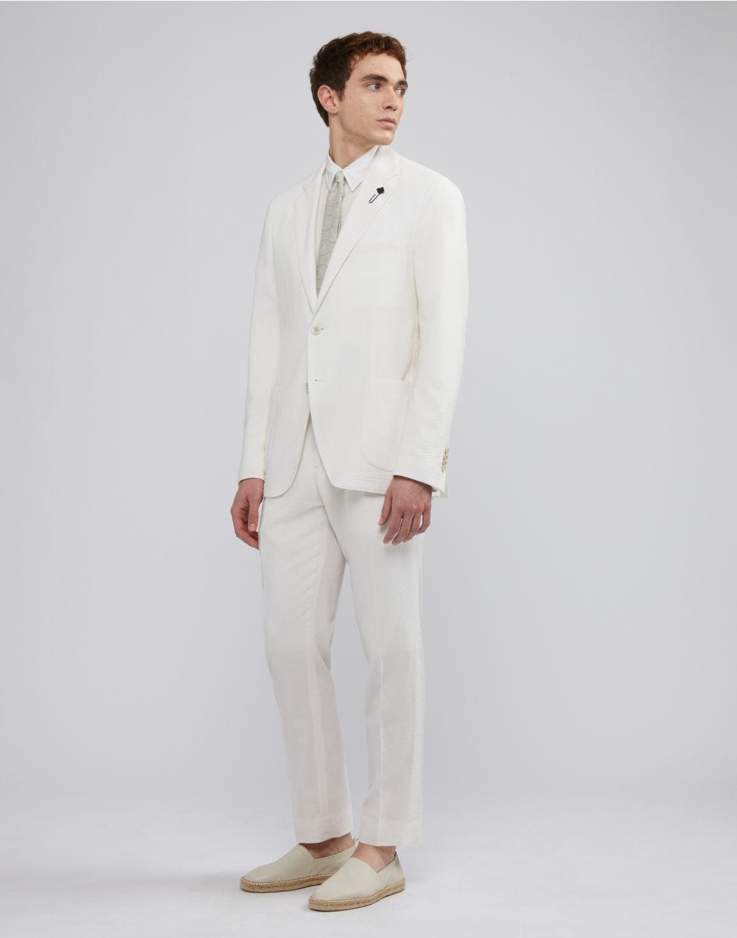 Lardini Abito monopetto special line panna Presa