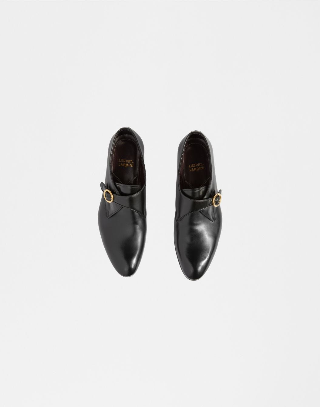 Lardini Scarpa classica in pelle con fibbia dorata Sconto