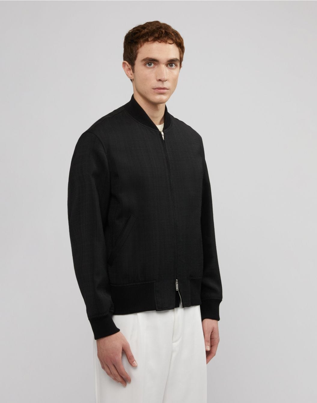 Lardini Varsity attitude nero decostruito in viscosa Economico