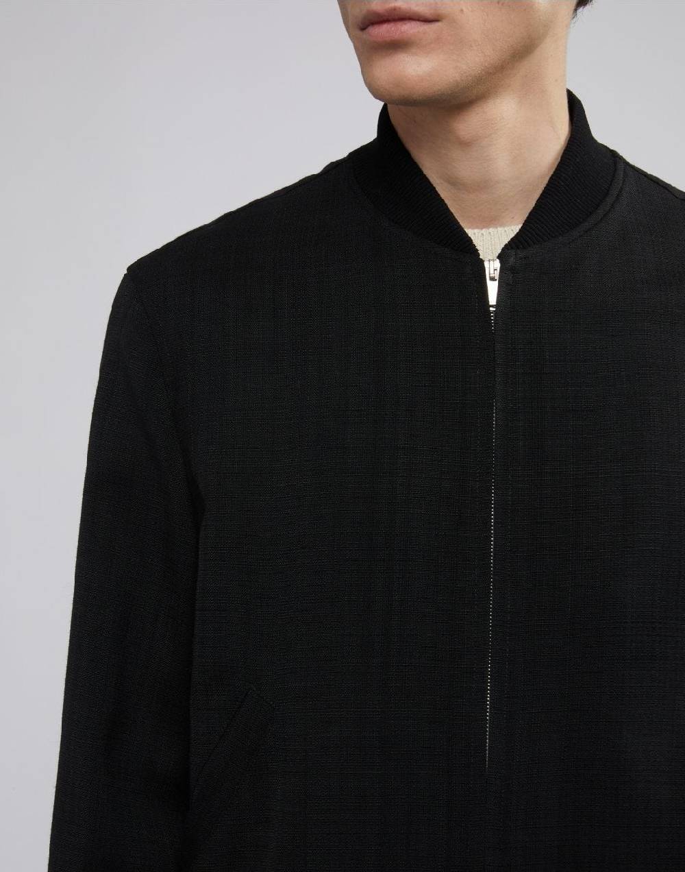 Lardini Varsity attitude nero decostruito in viscosa Economico