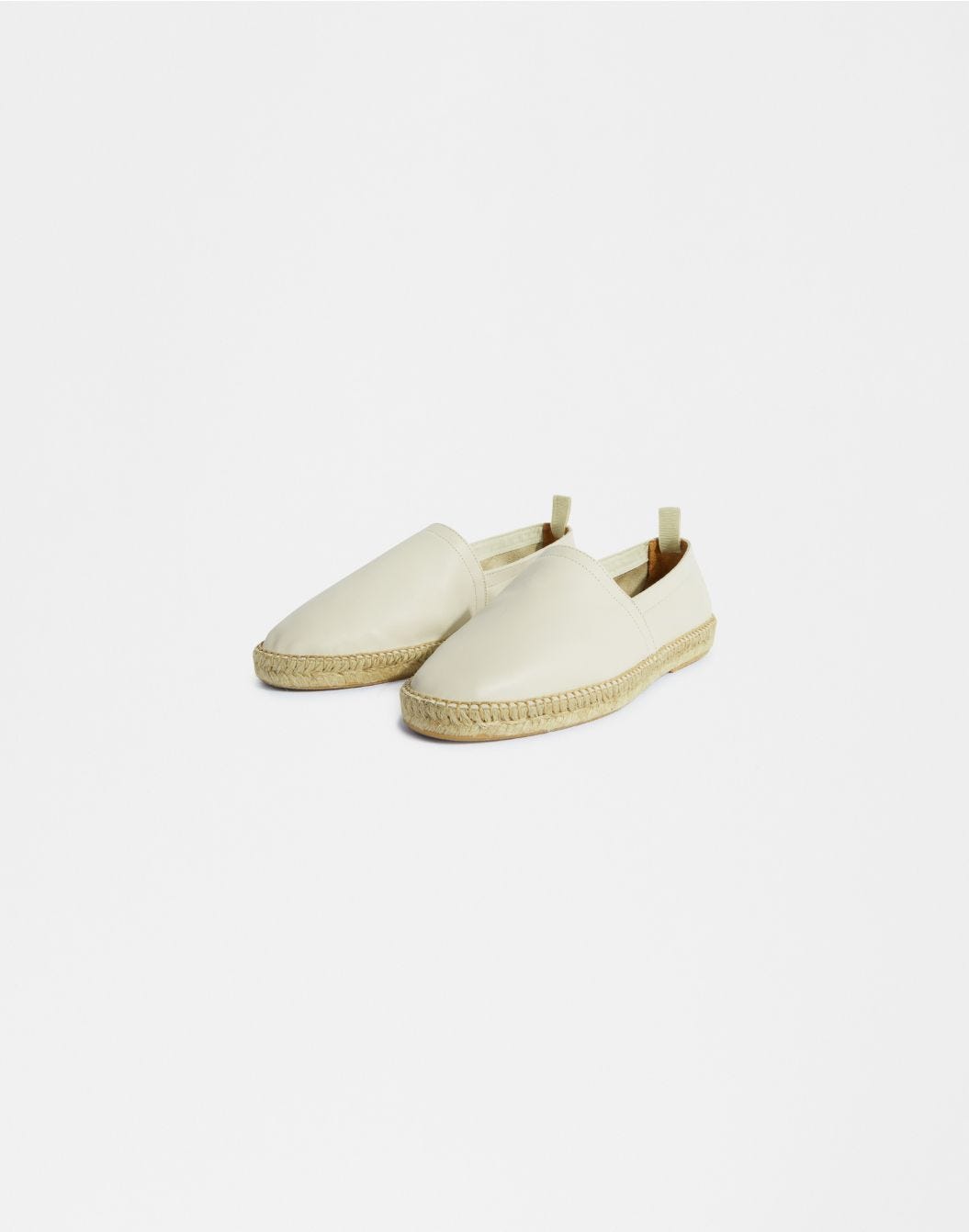Lardini Espadrillas in vitello scamosciato semilucido panna Soddisfazione Garantita
