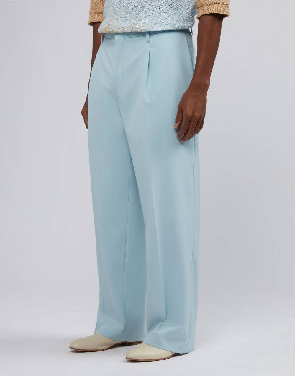 Lardini Pantalone comfort celeste Consegna Veloce
