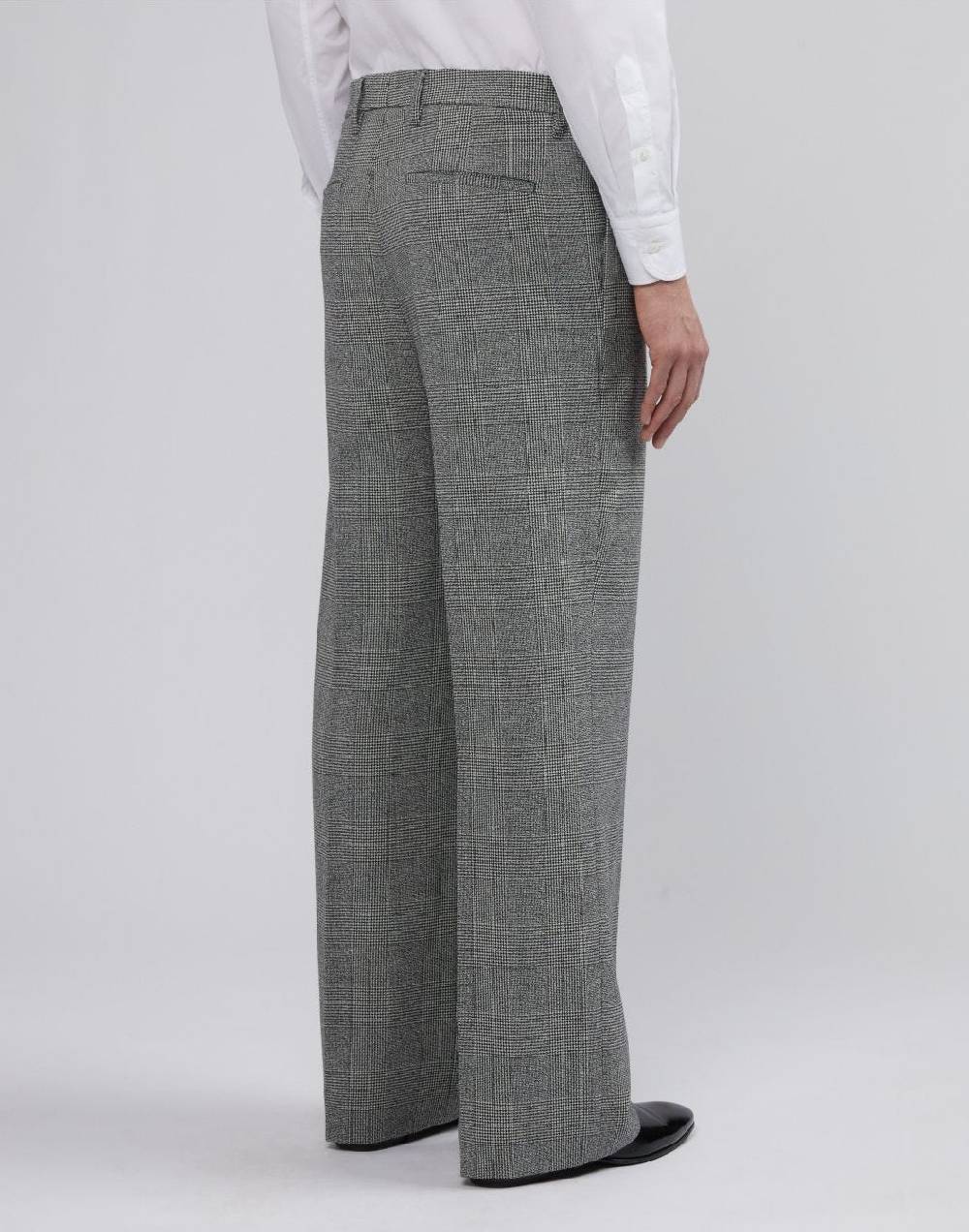 Lardini Pantalone comfort in principe di galles Promozione Limitata