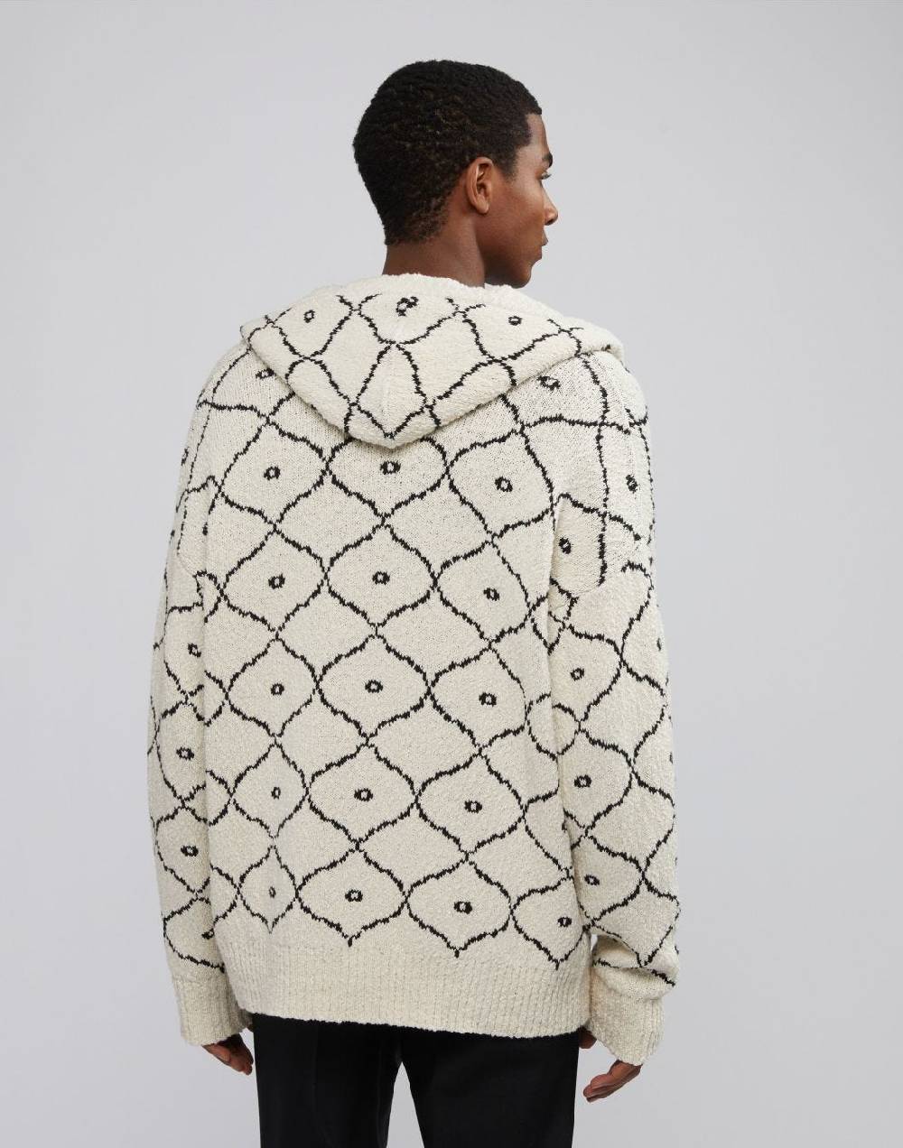 Lardini Cardigan in maglia con bottoni e cappuccio Outlet