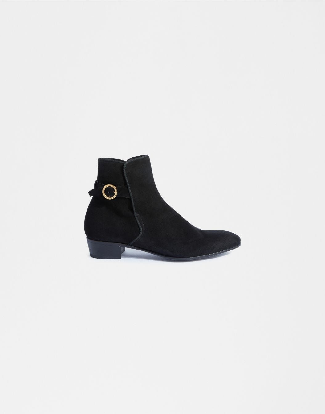 Lardini Stivaletto nero in pelle scamosciata Qualità Garantita