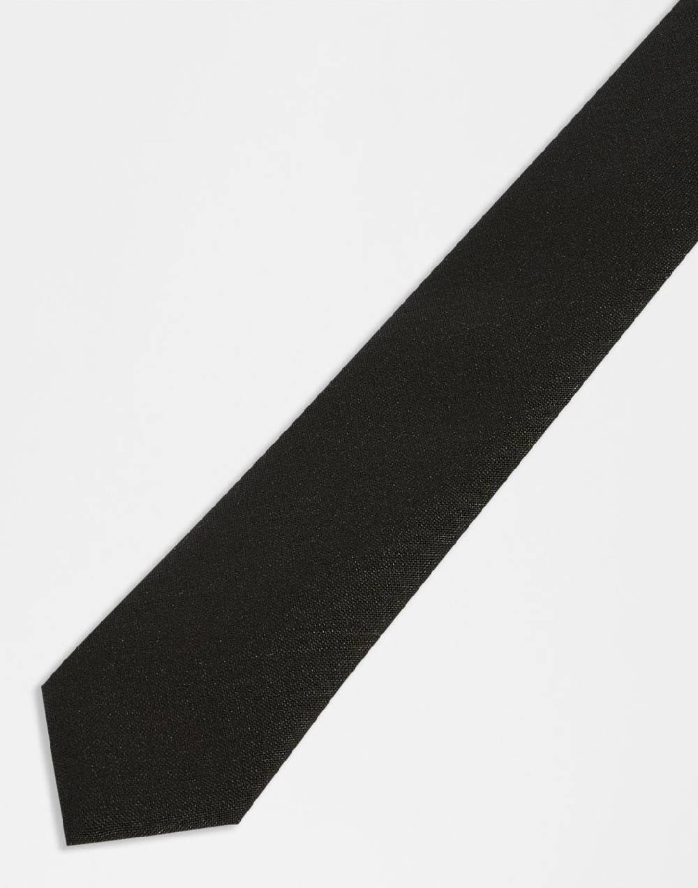 Lardini Cravatta in lana mohair nera Hotsell