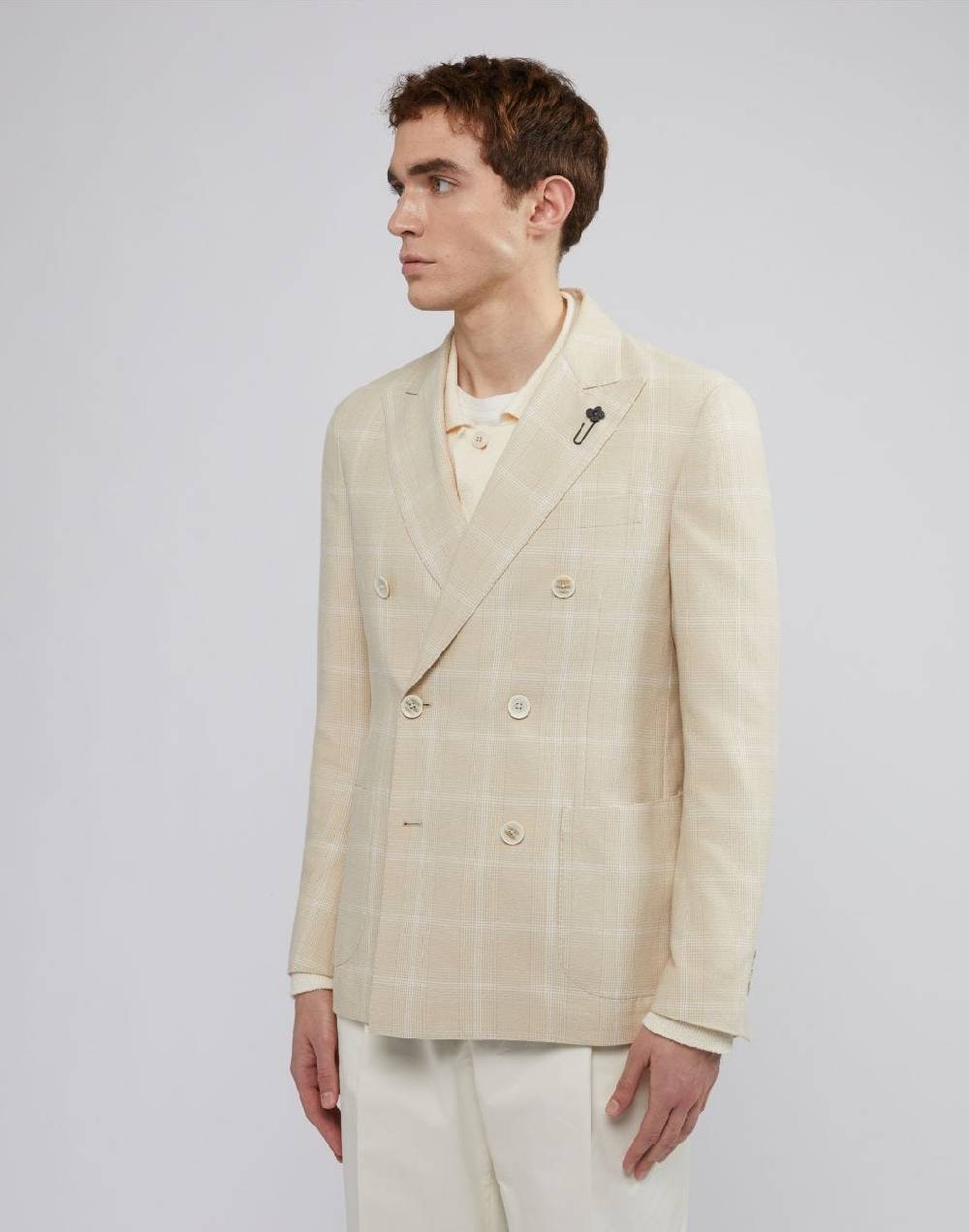 Lardini Blazer doppiopetto macro galles special line 2025