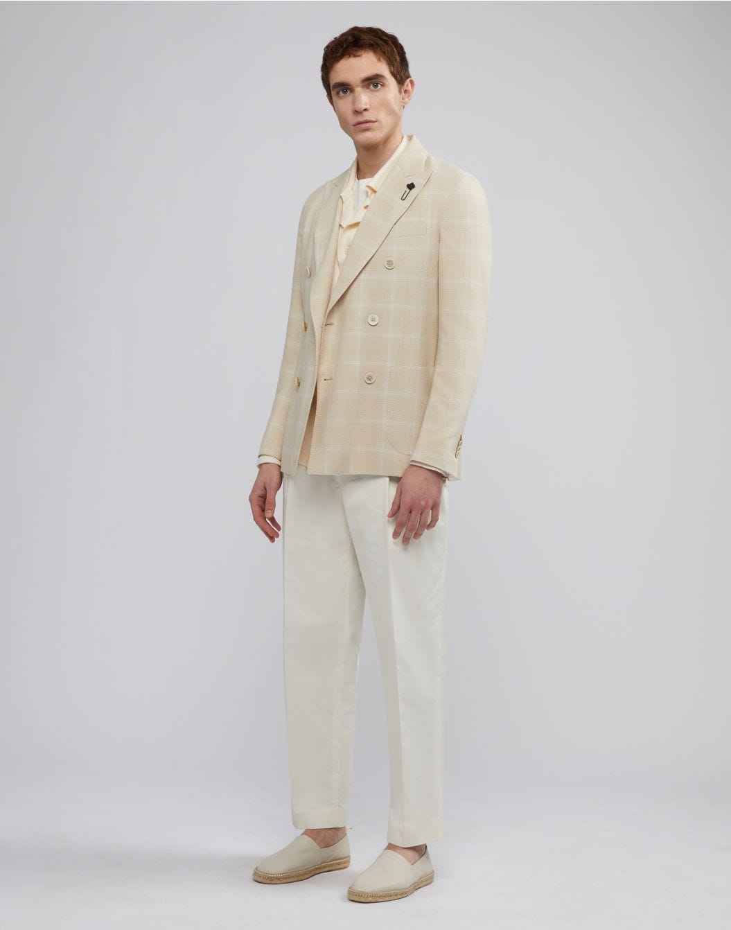 Lardini Blazer doppiopetto macro galles special line 2025