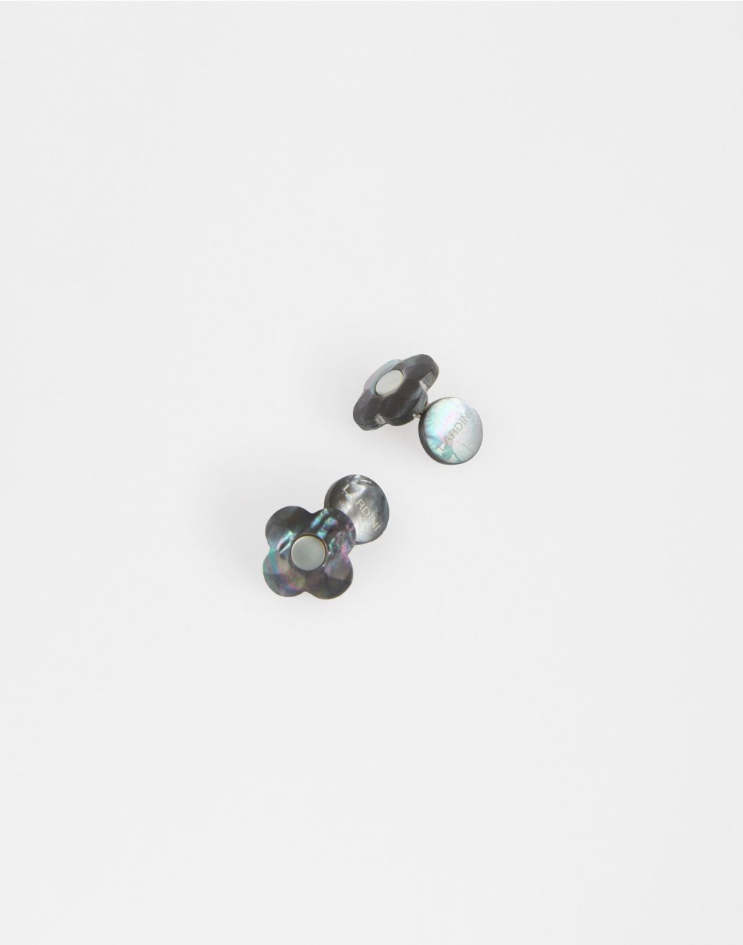Lardini Gemelli in madreperla grigio e bianco Promozione Limitata