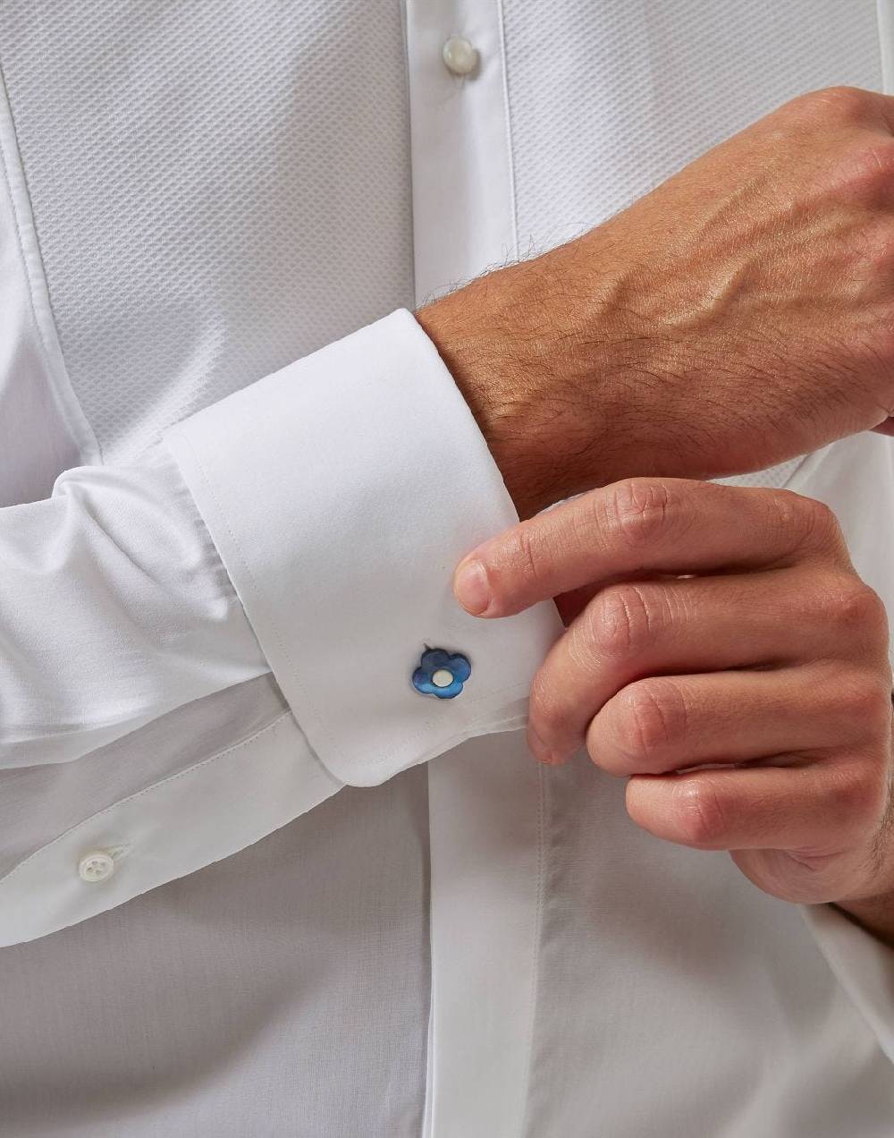 Lardini Gemelli in madreperla blu e bianchi Fino Al -60%
