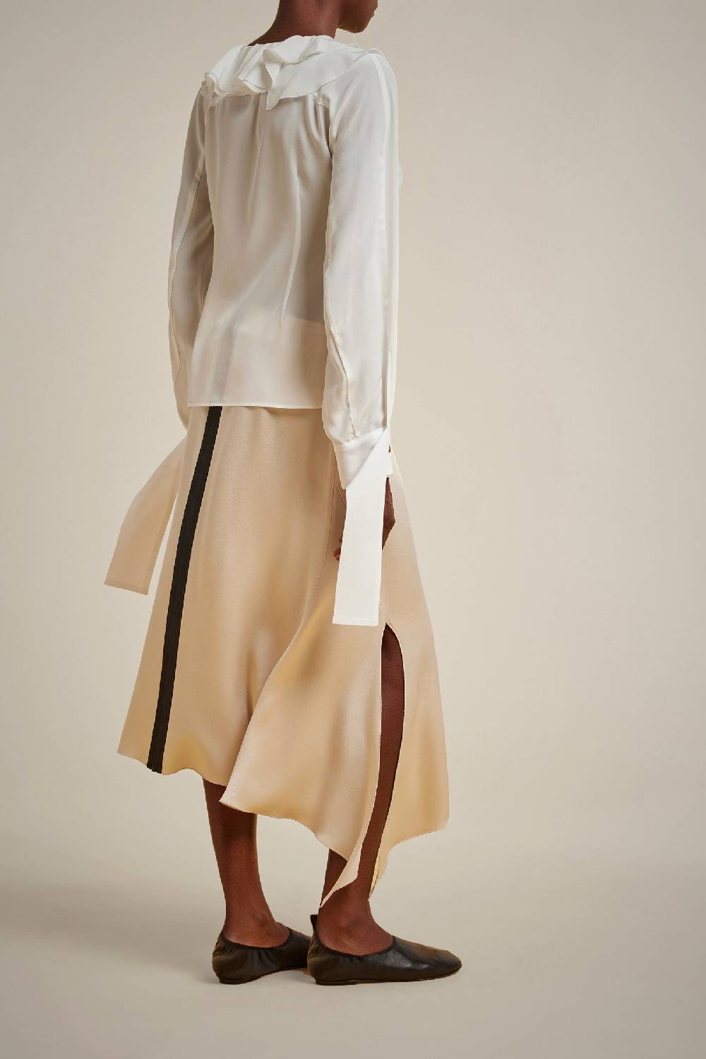 Liviana Conti CAMICIA CON VOLANT S4FF4SS03A08-1.38 Shopping Online