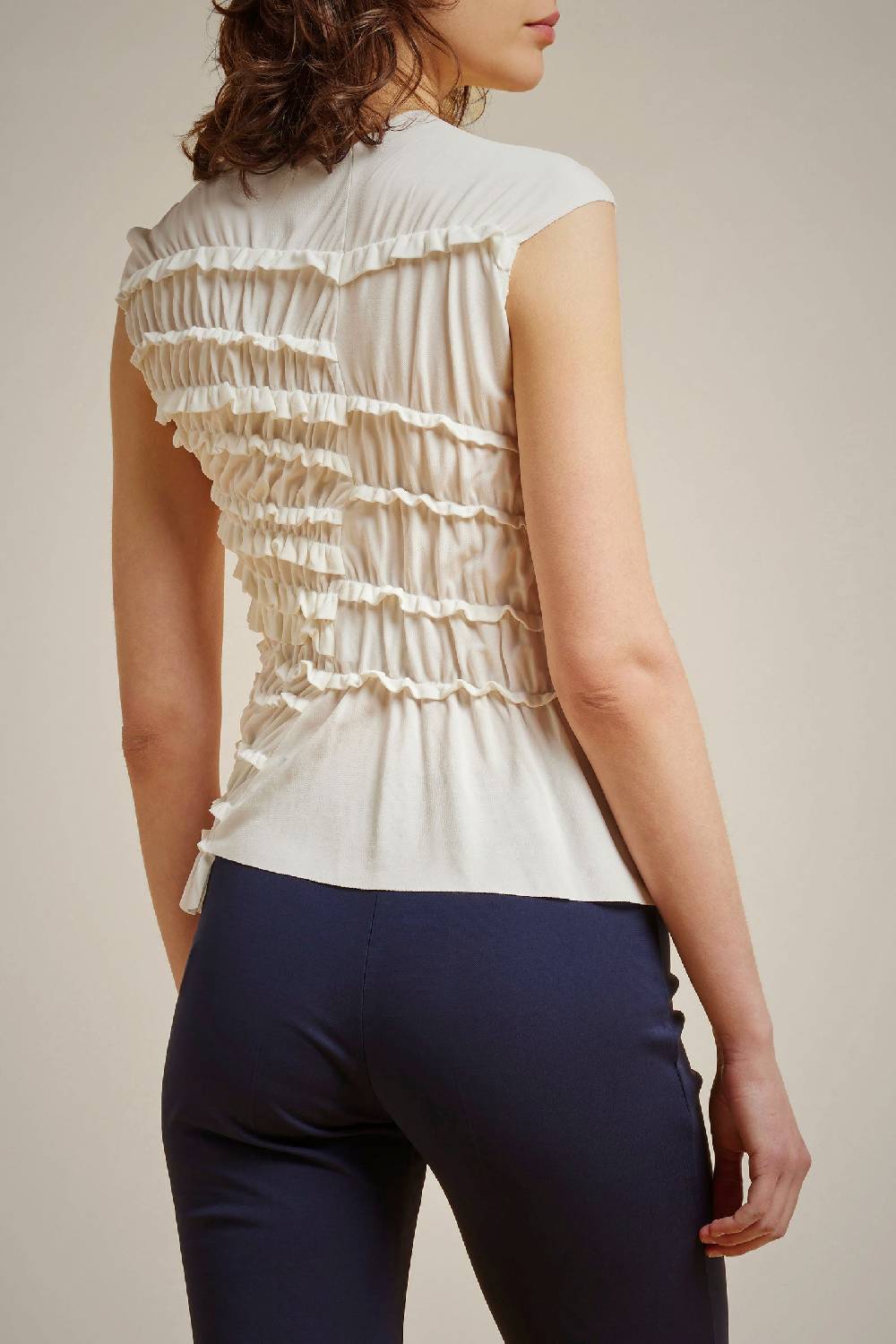 Liviana Conti BLUSA ARRICCIATA S4FF4SH82A08-1.38 Presa