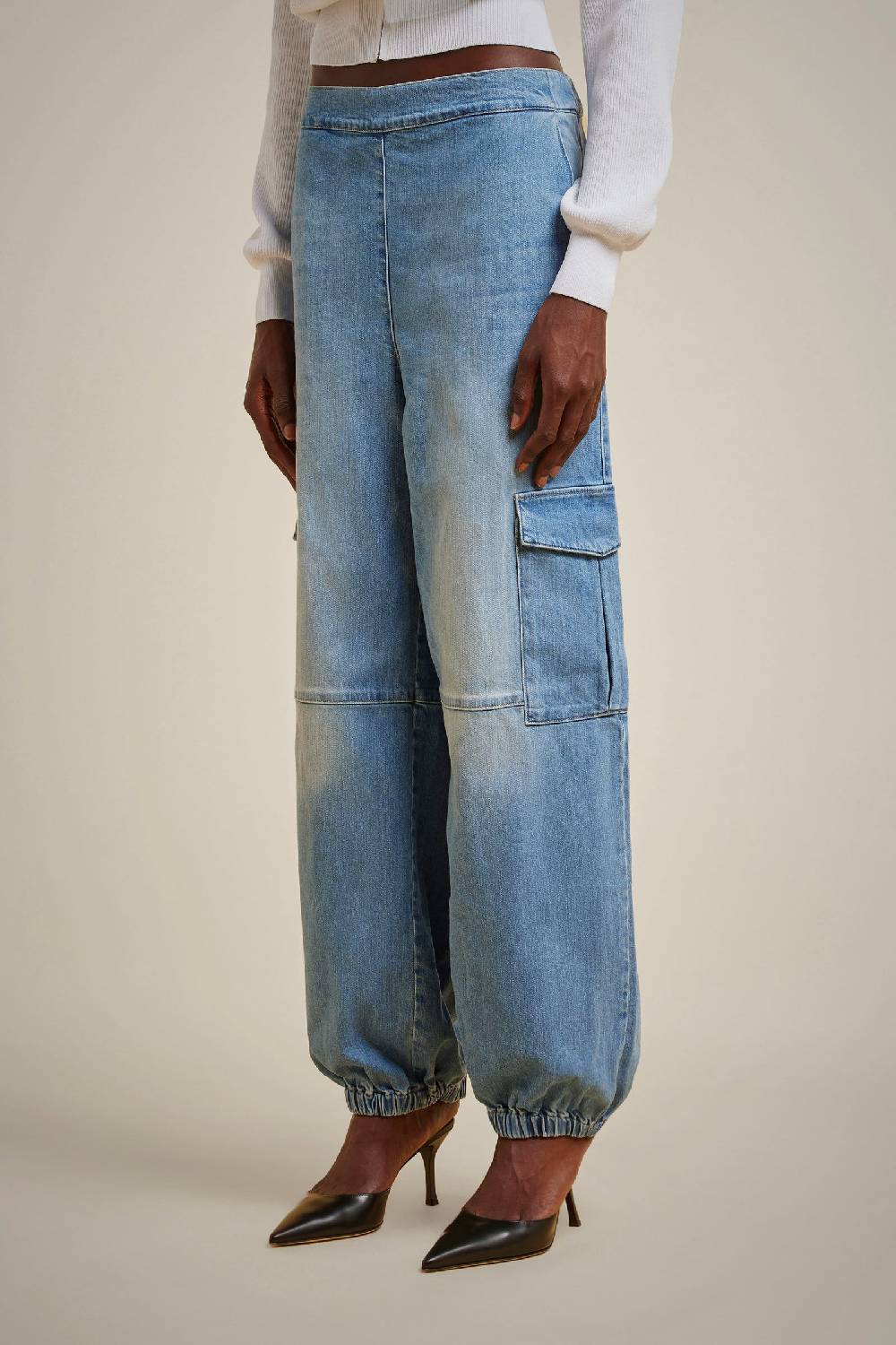 Liviana Conti CARGO DENIM S4FF4SY71Z89-0.26 In Linea
