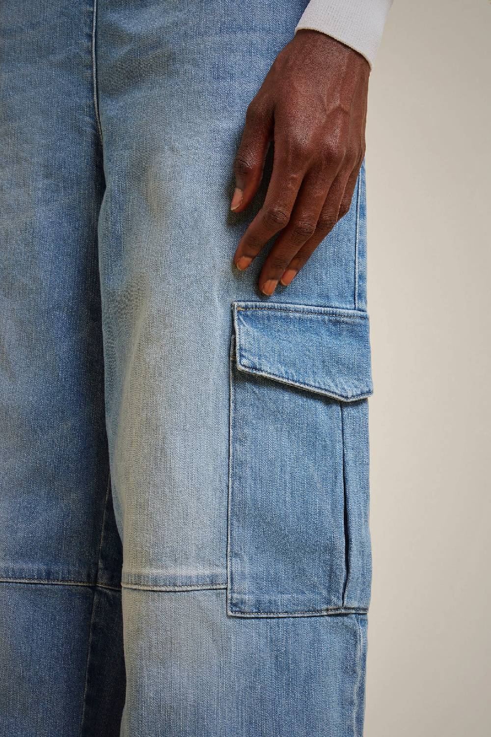 Liviana Conti CARGO DENIM S4FF4SY71Z89-0.26 In Linea