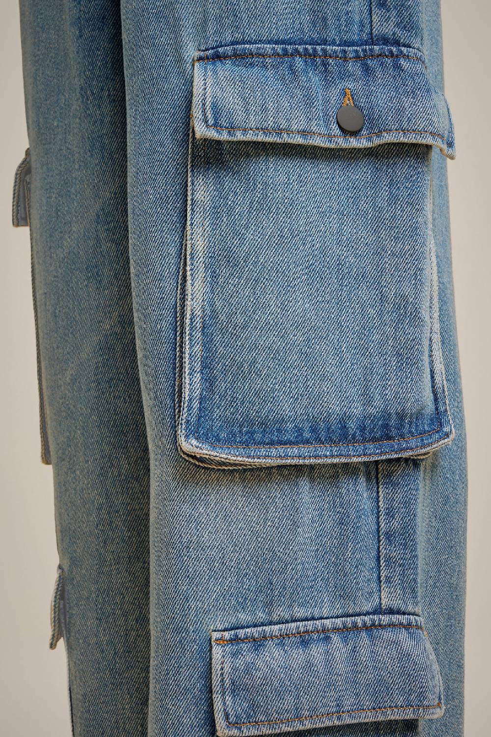 Liviana Conti CARGO JEANS S4LL4SY85JNS38.26 Qualità
